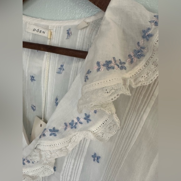 NWT Doen Hettie Top 100% organic cotton - Picture 6 of 11